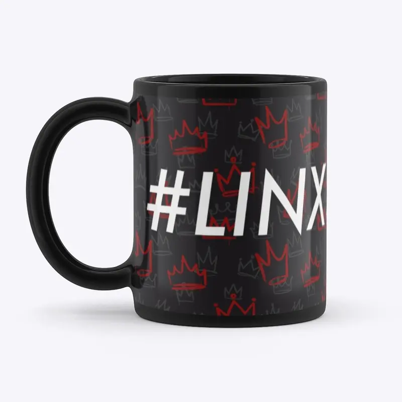 #LINXSQUAD BLACK MUG