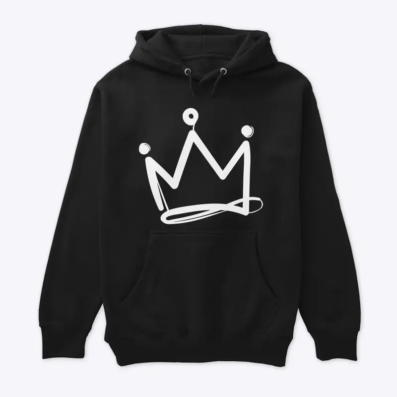 DJ LINX WHITE CROWN PREMIUM HOODIE