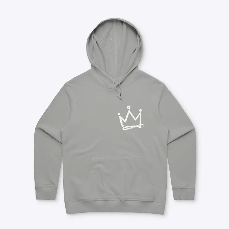 DJ LINX WHITE CROWN WOMEN'S HOODIE